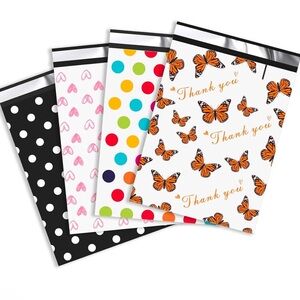 Poly Mailers - qty 20 - 6”x9” - Variety Pack - qty of 5 of each design- shipping